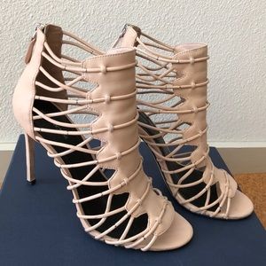 Pour La Victoire Elaina Stiletto Bootie Sandals